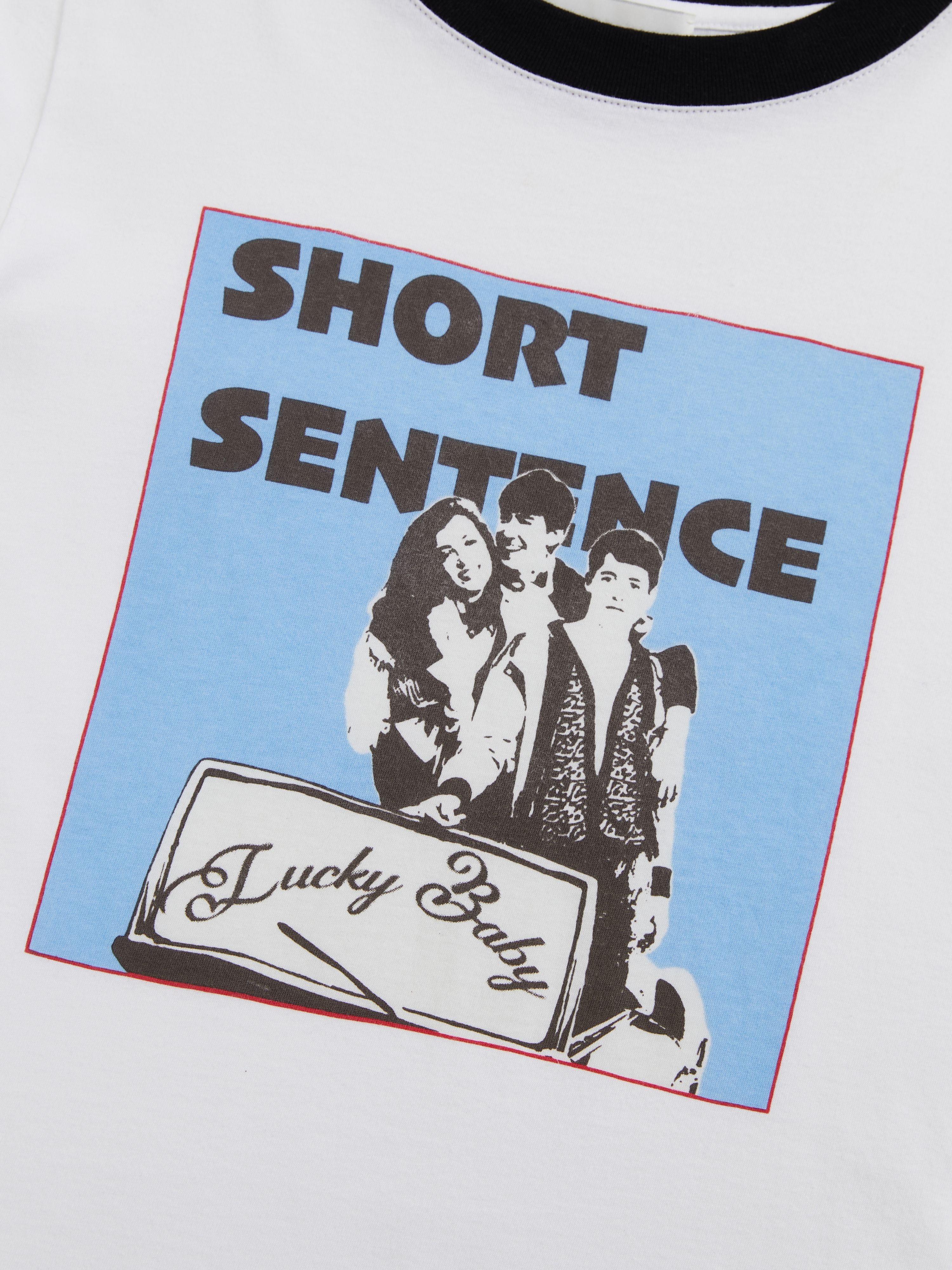 Colorblock Poster Print T-shirt - 6