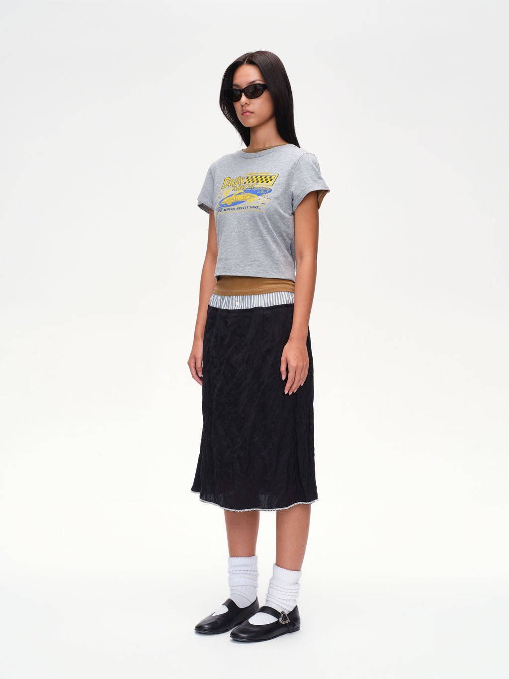 Vintage Car Print Baby Tee - 3