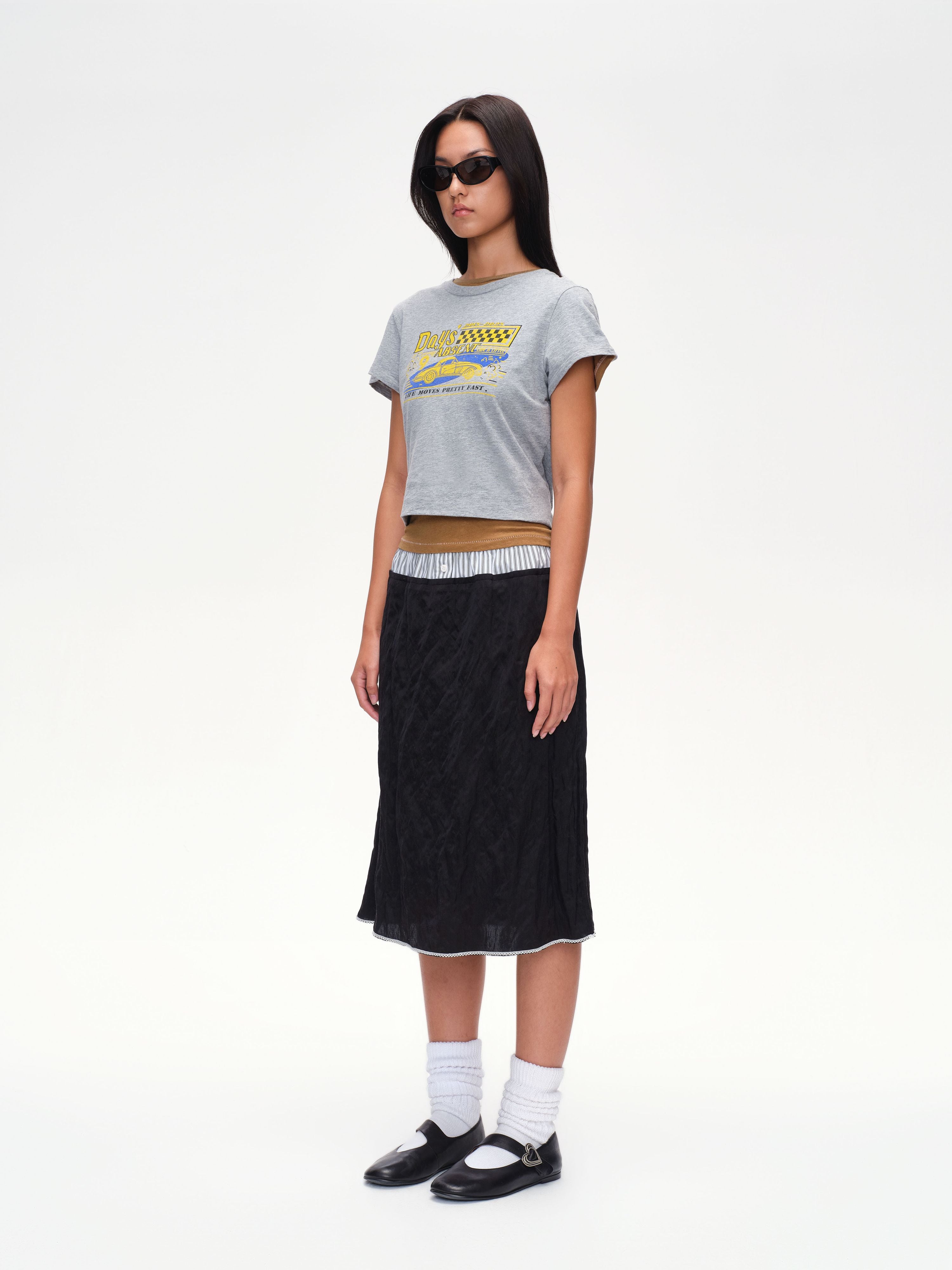 Vintage Car Print Baby Tee - 3