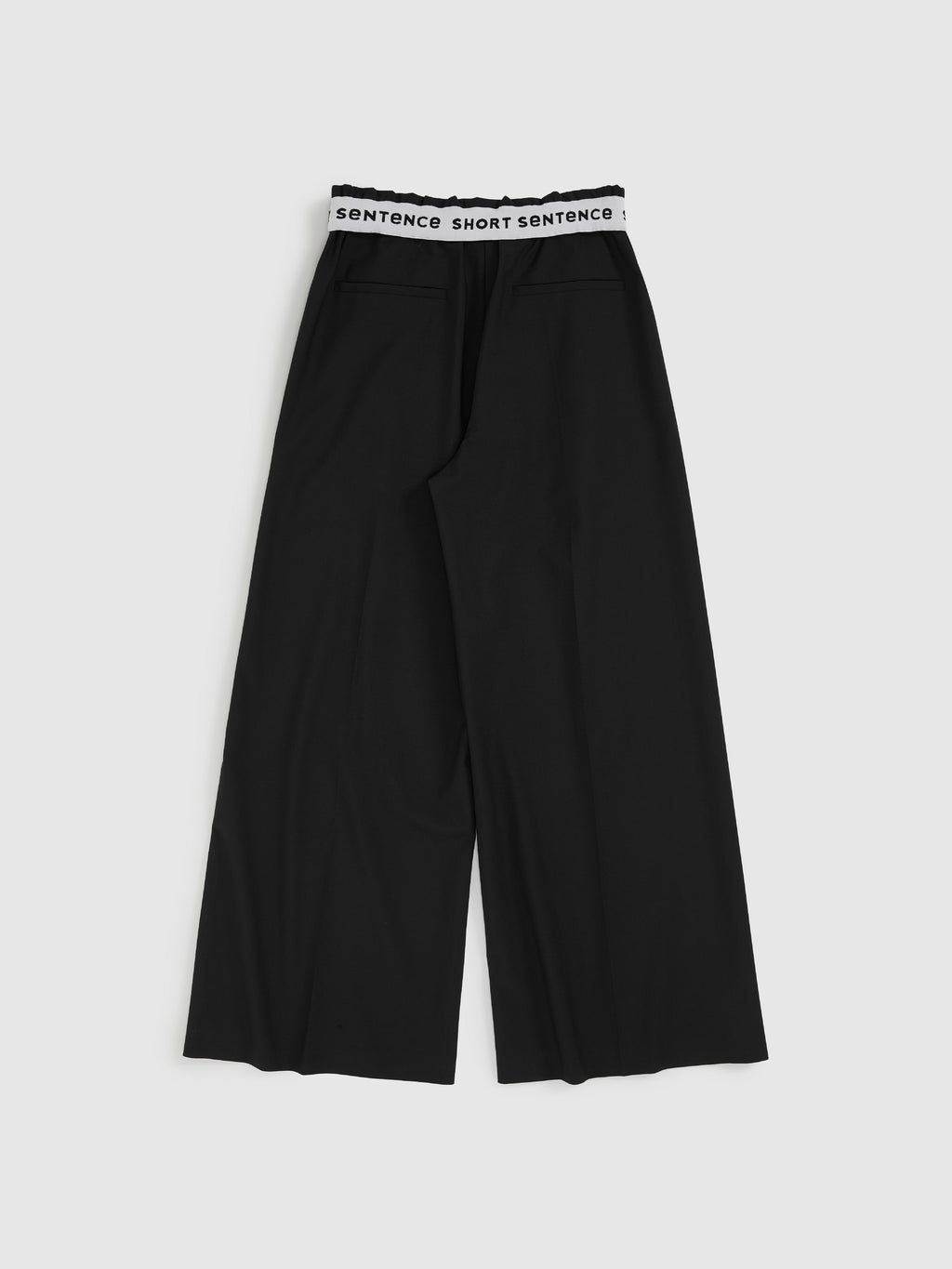 Jacquard Waistband Trousers - 7