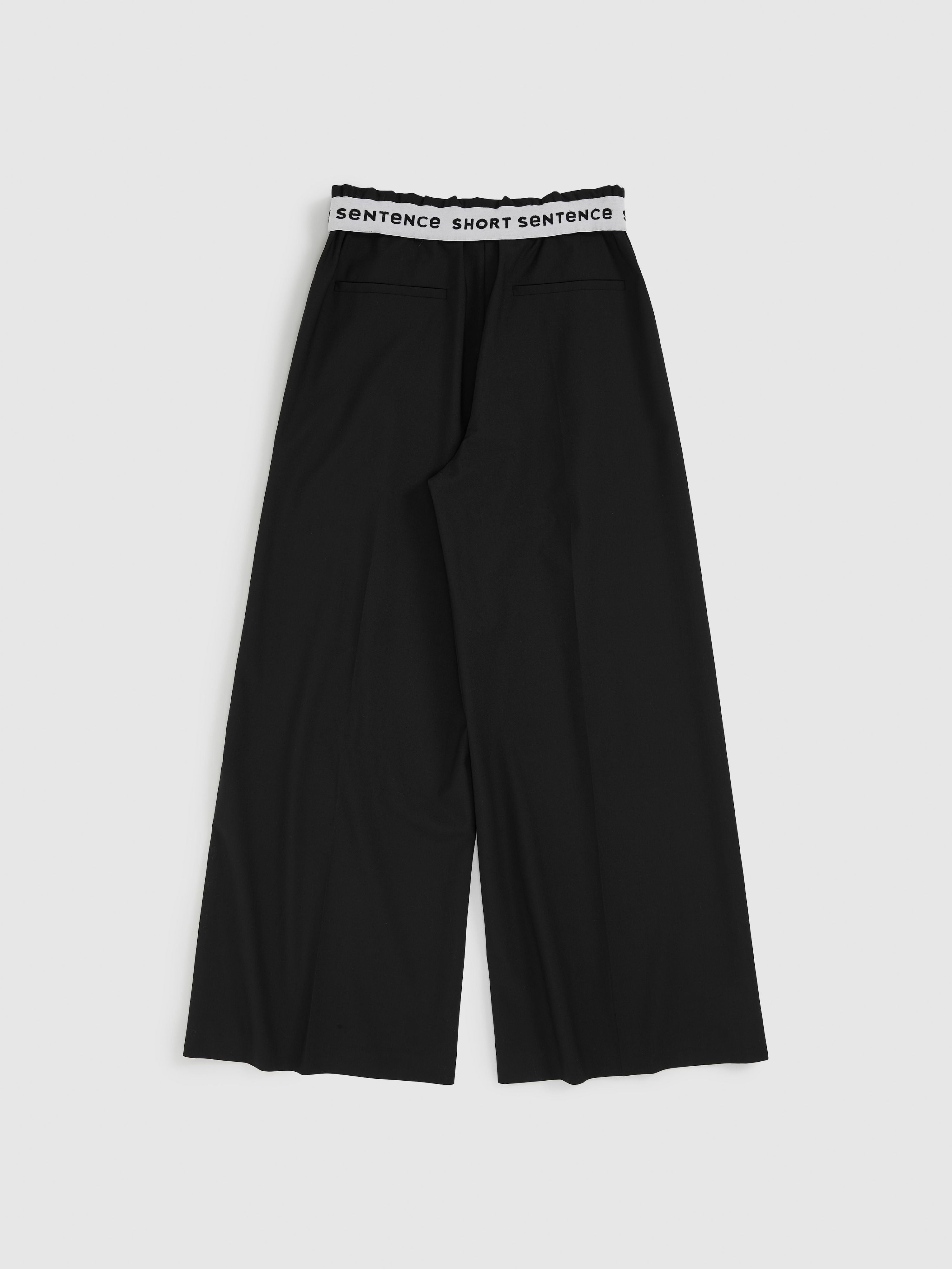Jacquard Waistband Trousers - 7