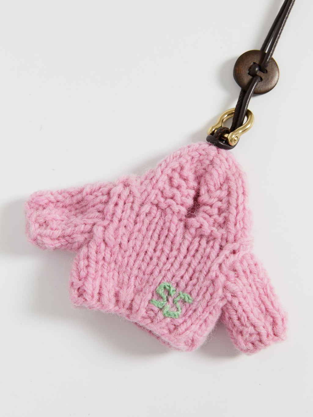 Hooded Sweater Knit Pendant - 3