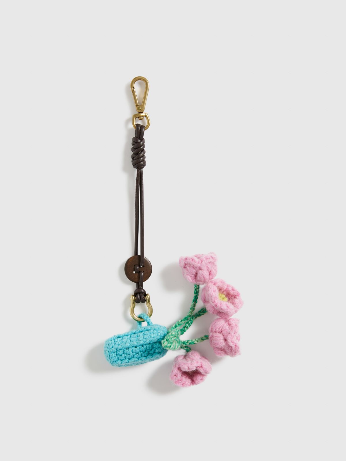 Lily of the valley Knit Pendant - 7