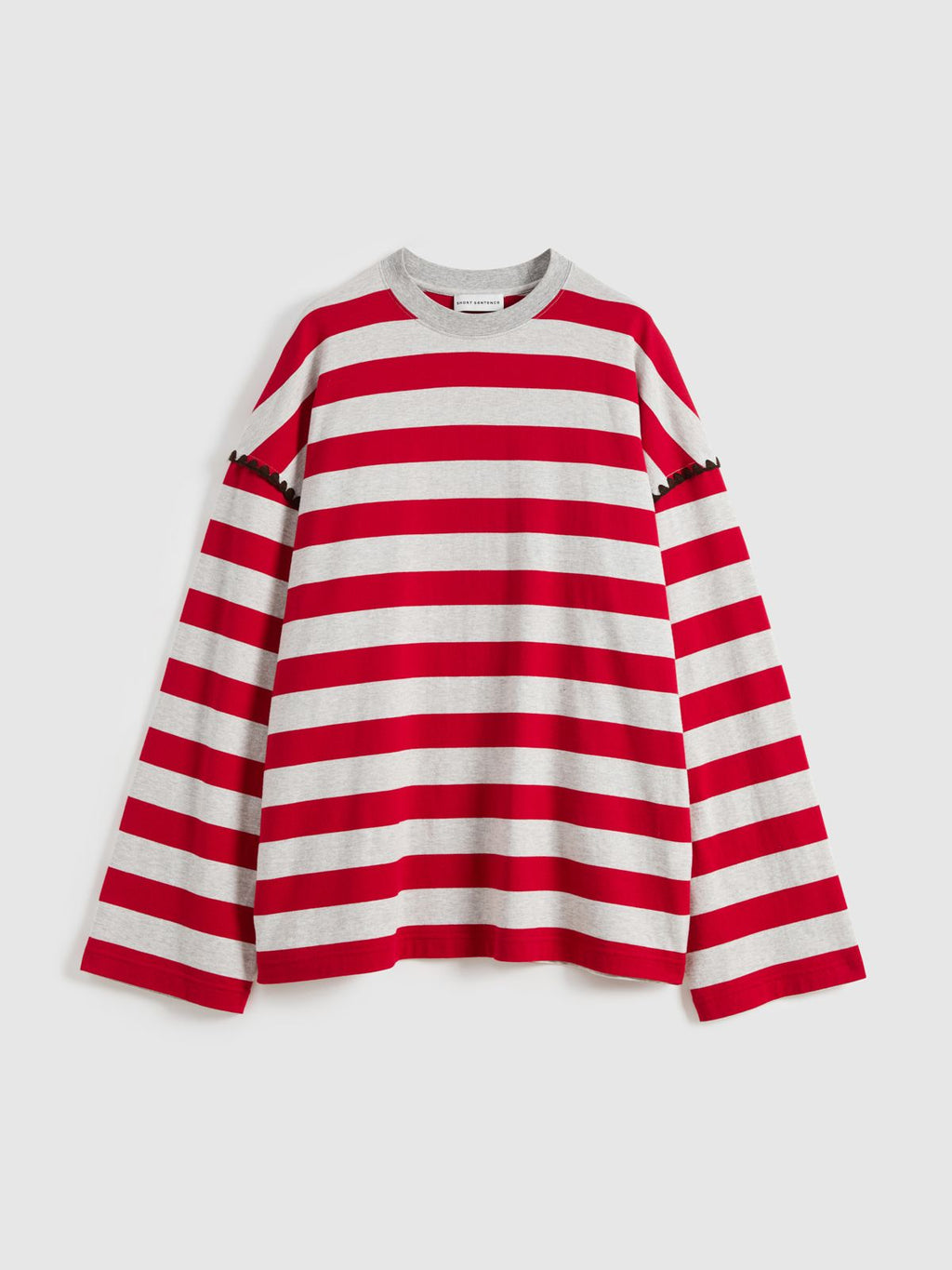 Classic Embroidered Striped T-Shirt - 6