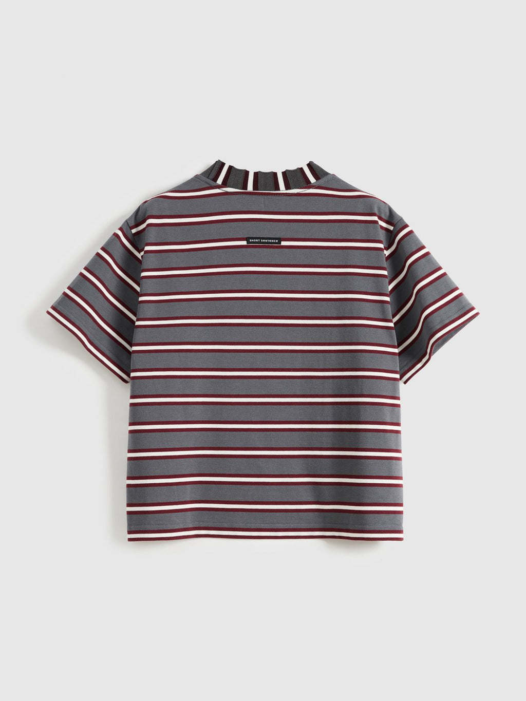 Contrast Stripe Boxy Tee - 8