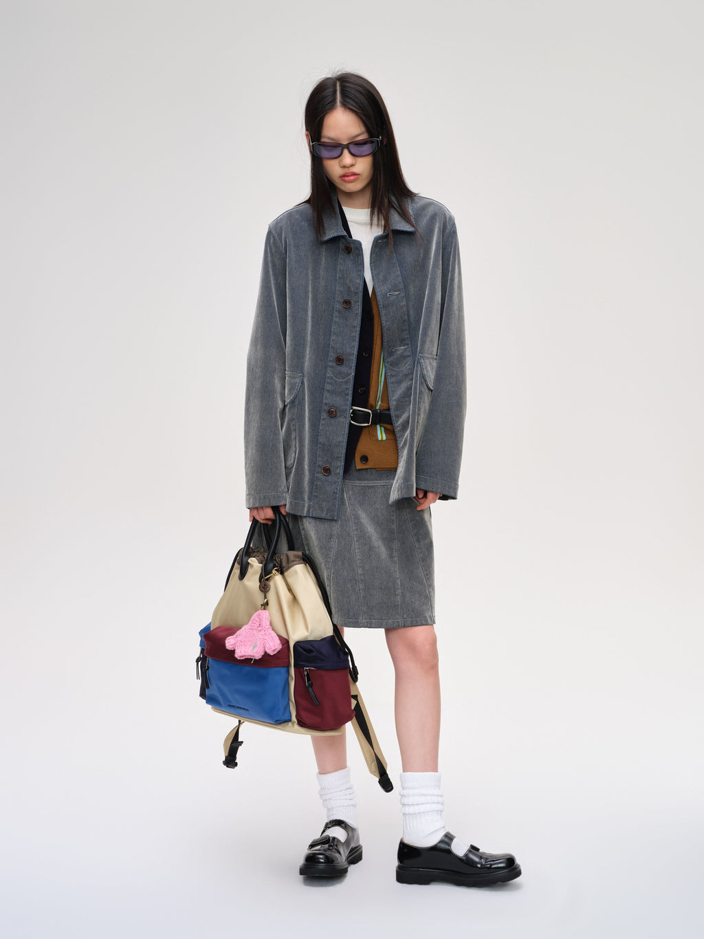 Hooded Sweater Knit Pendant - 2