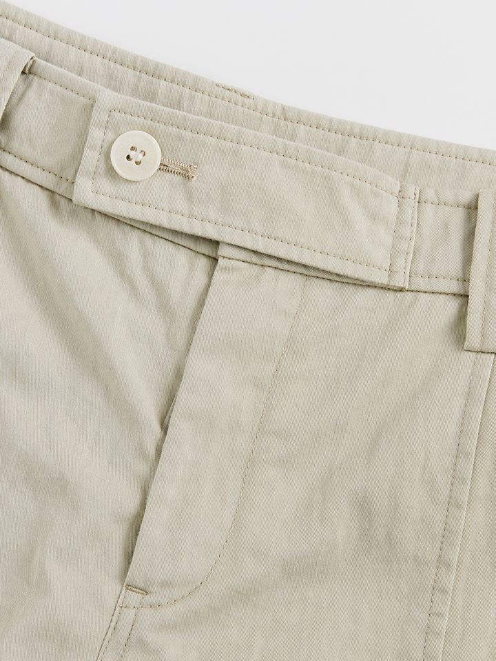Distressed Washed Cargo Trousers - 5
