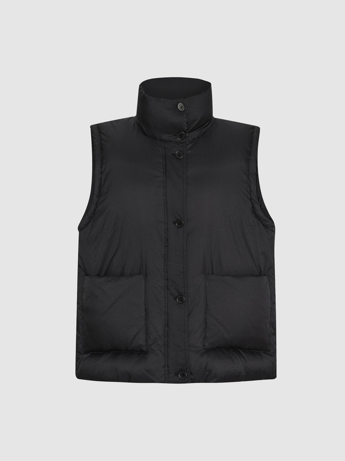 Reversible A-Line Down Vest - 8