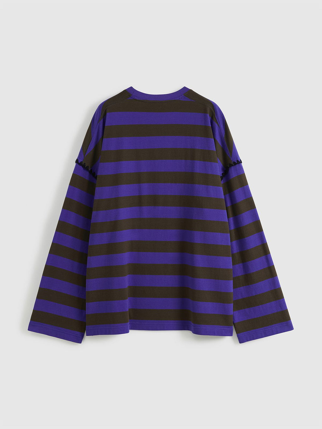 Embroidered Striped T‑Shirt - 9