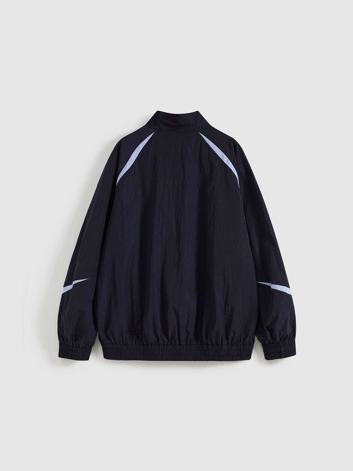Lettering Embroidered Nylon Jacket - 9