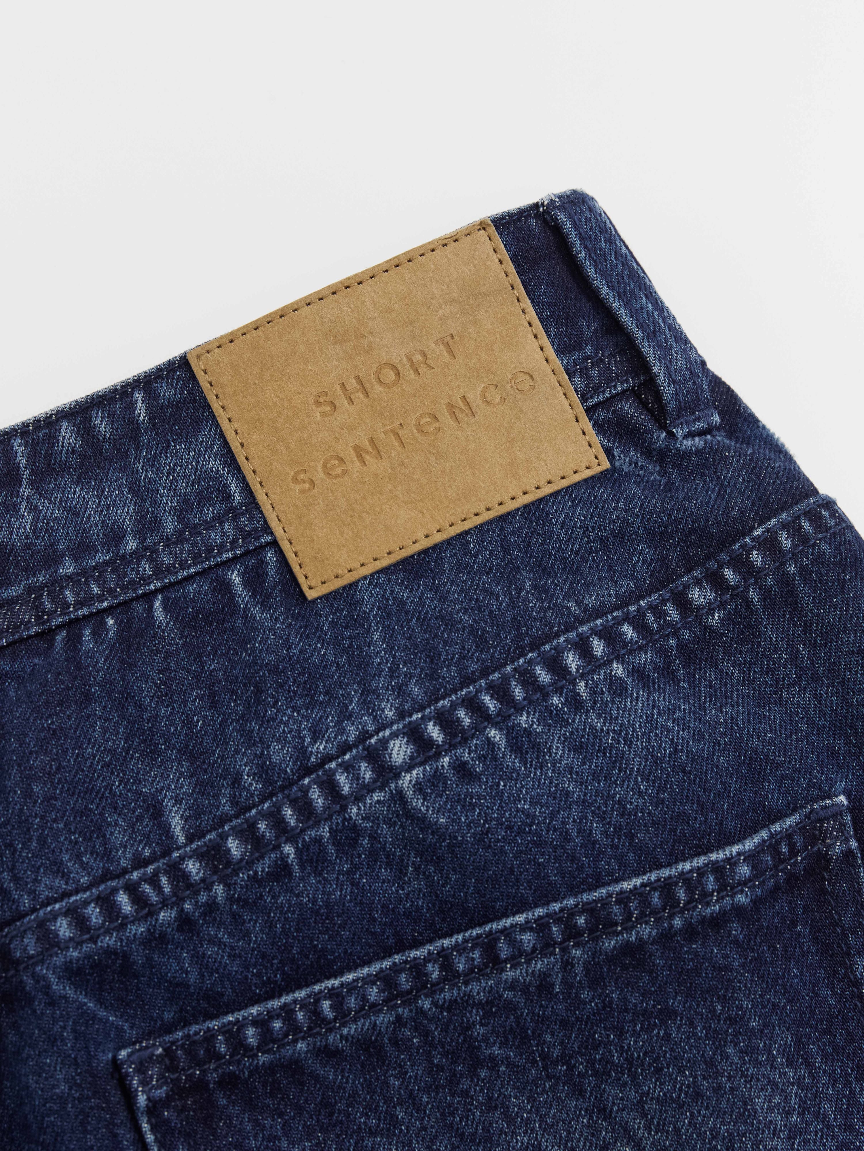 Buckled Denim Culottes - 6