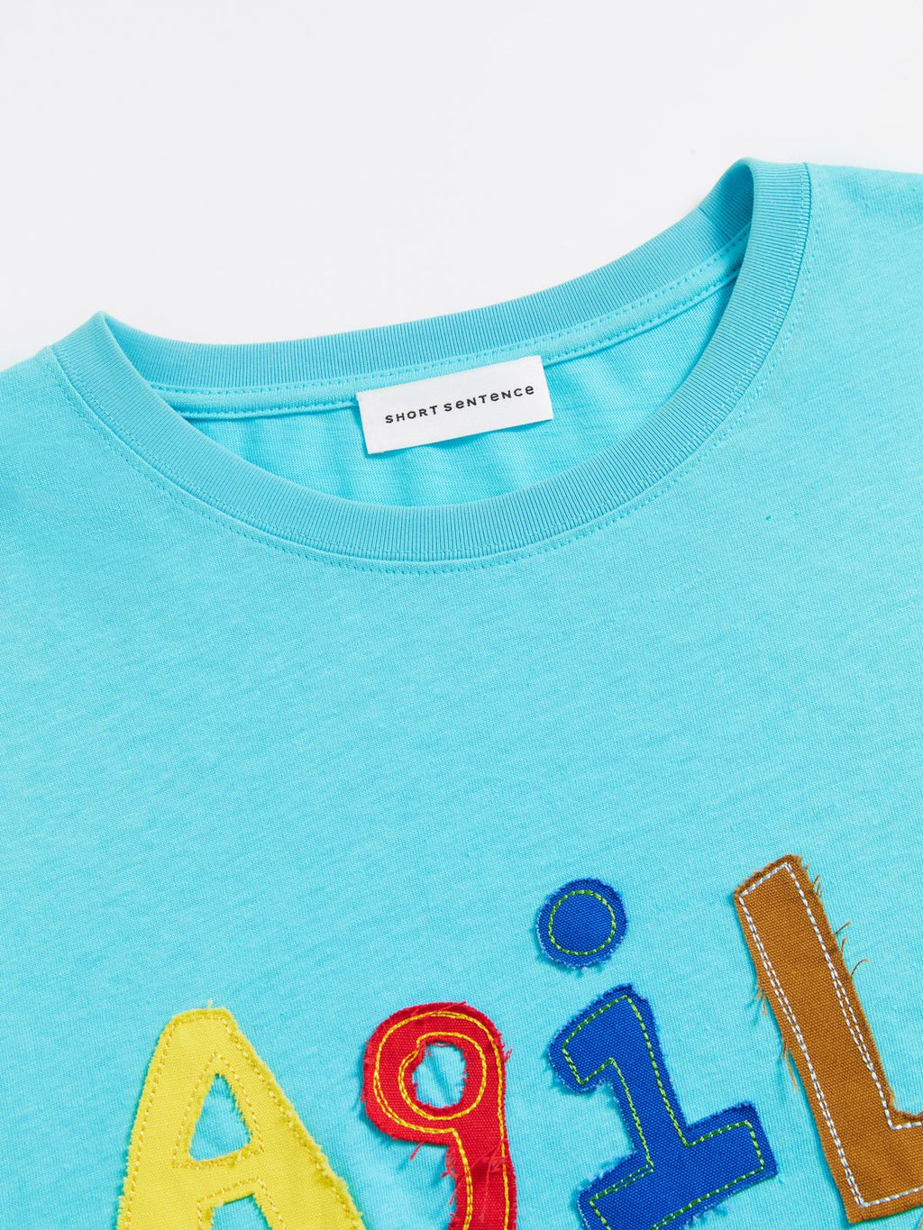 Alphabet Applique Long Sleeve Tee - 5