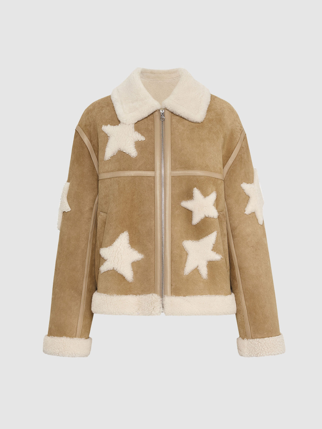 Star Shearling Jacket - 7