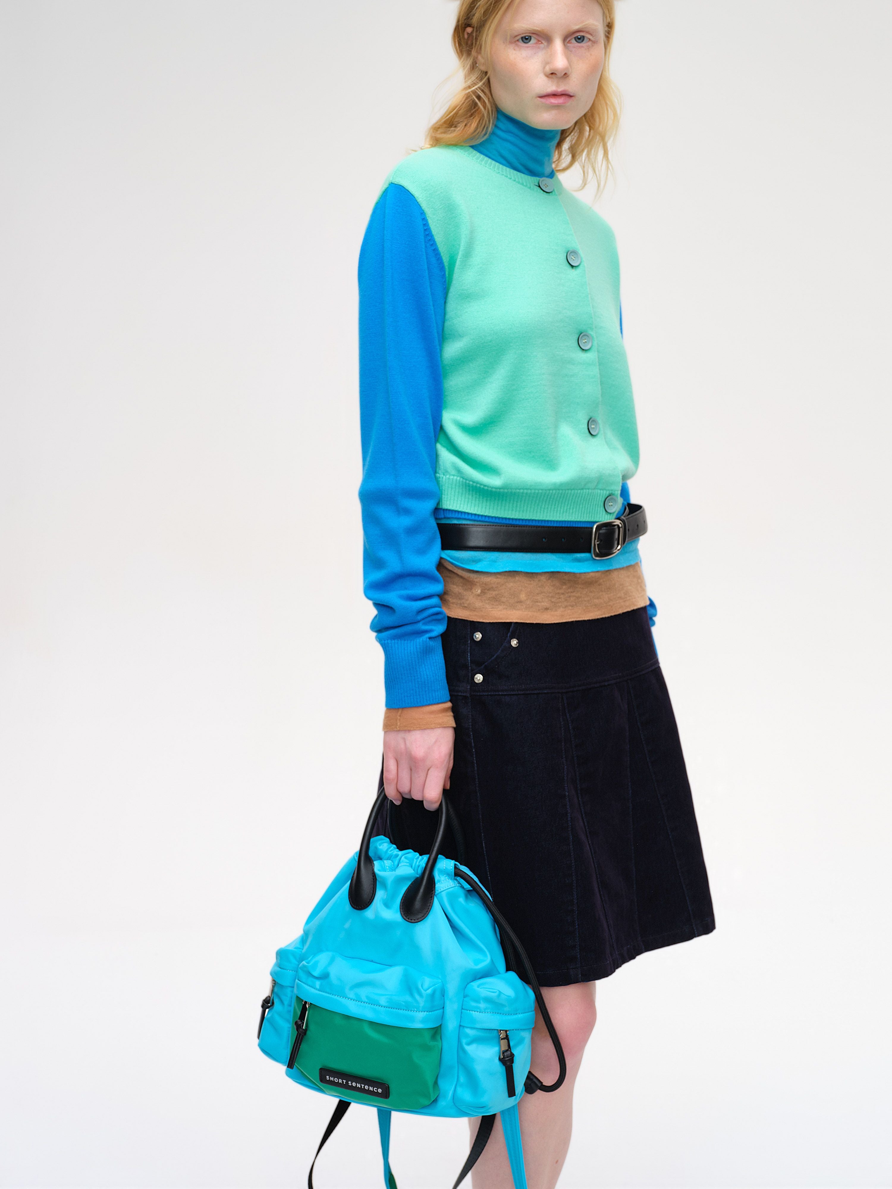 Medium Color-Block Backpack - 3