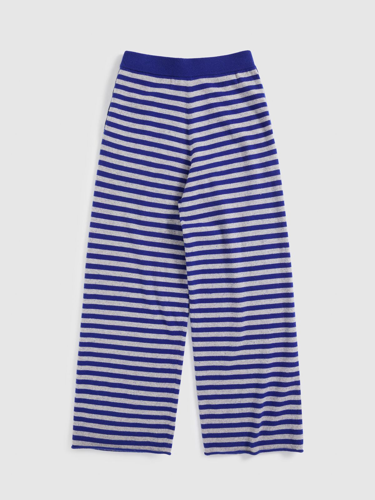 Striped seamless knit pants - 8