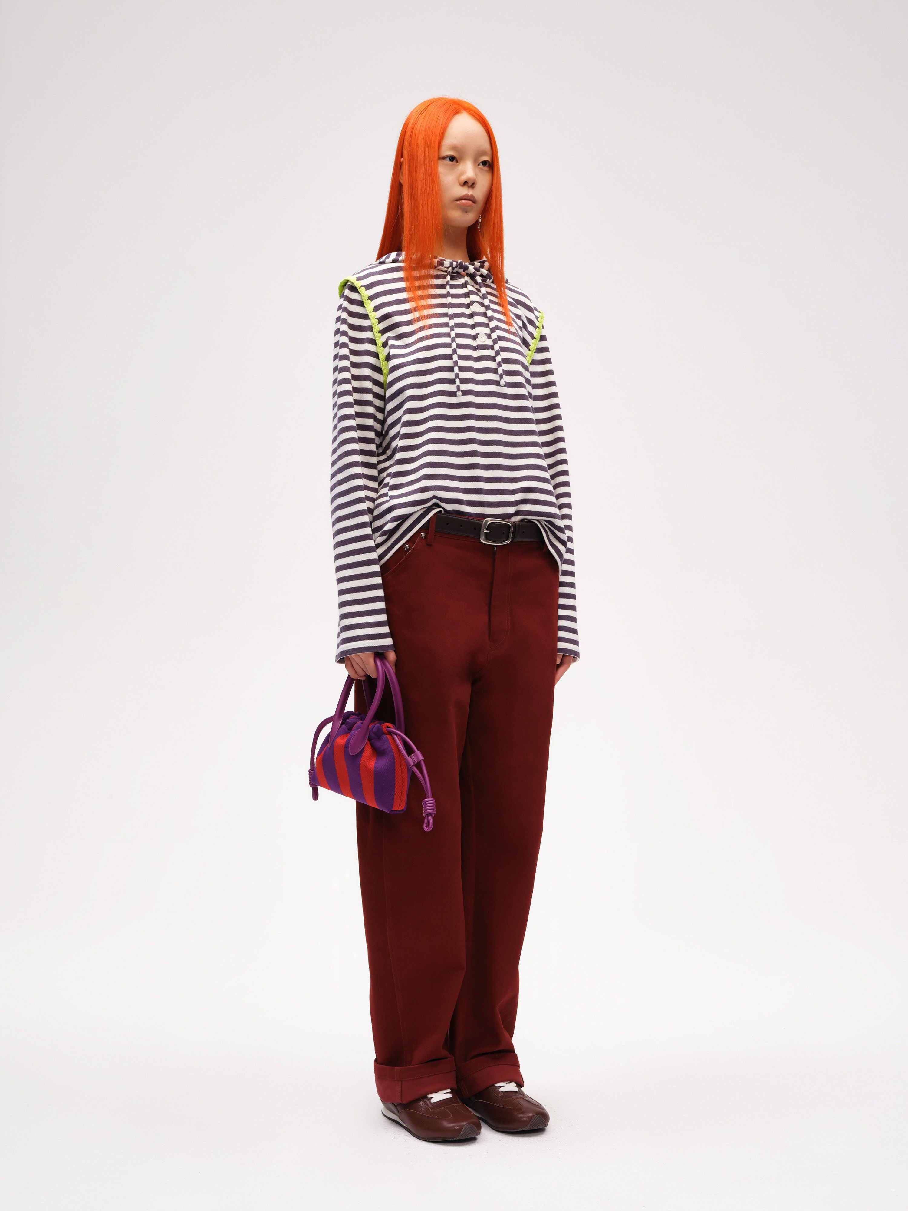 Loose Tapered Casual Pants - 2