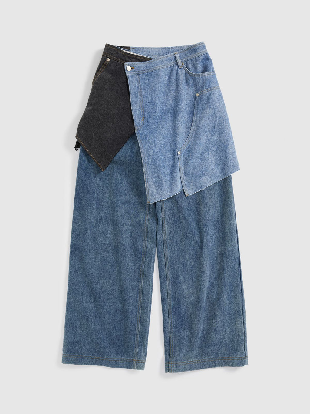 Deconstructed Denim Culottes - 7