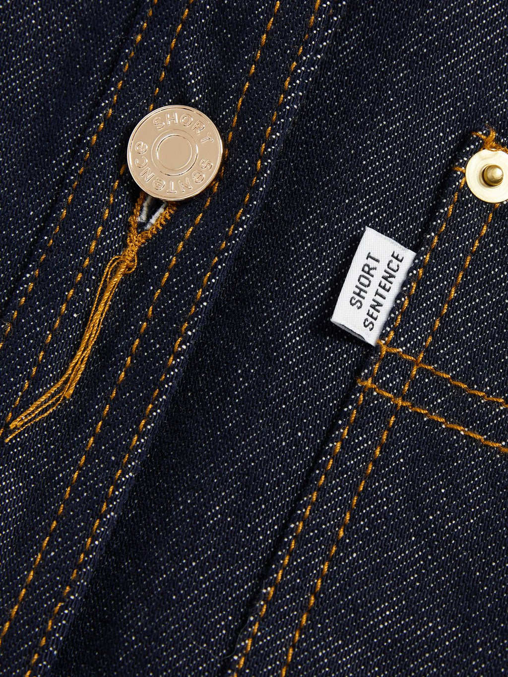 Check Lining Denim Jacket - 4