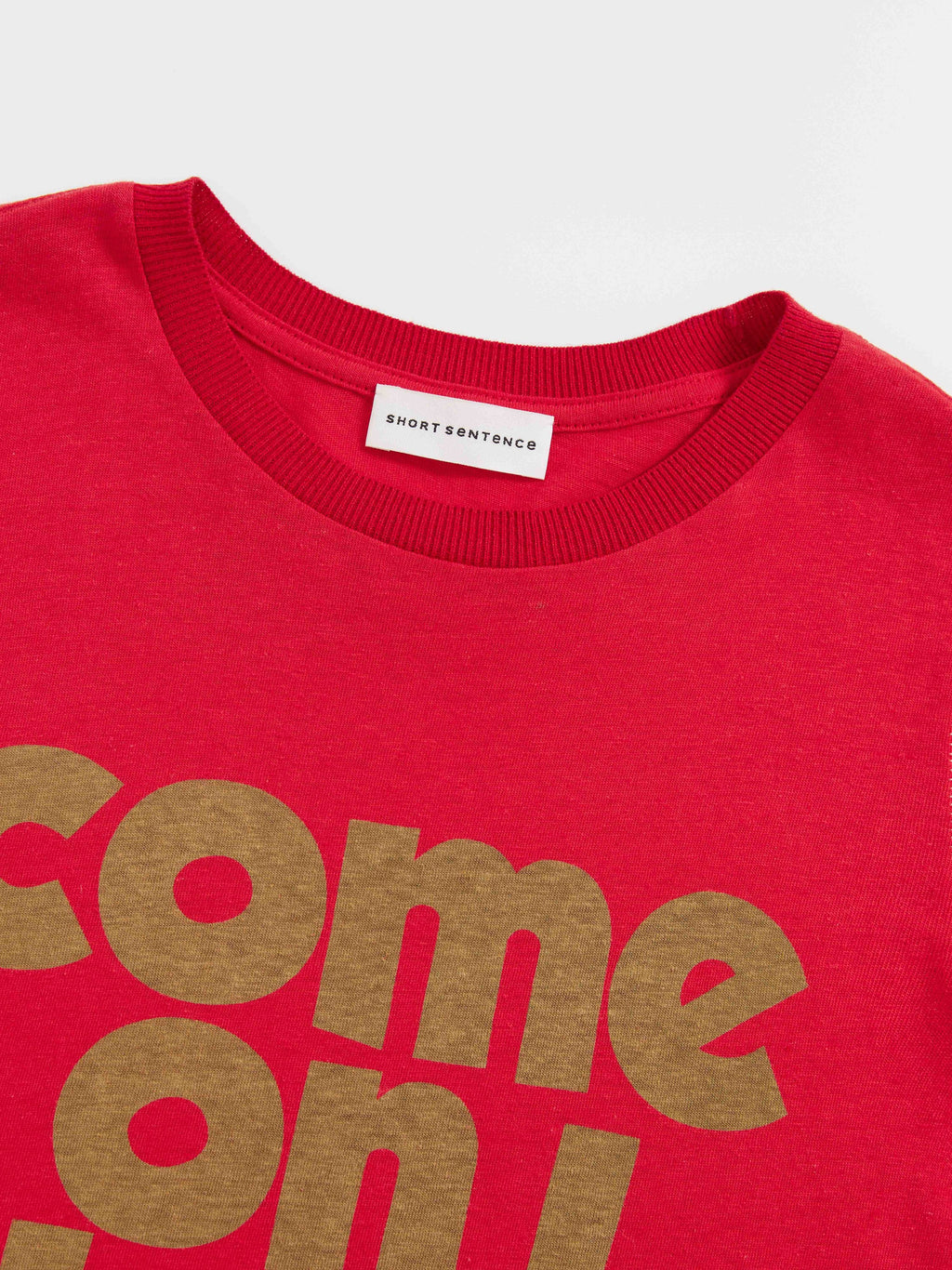 Slogan Print Slim Fit T‑shirt - 5