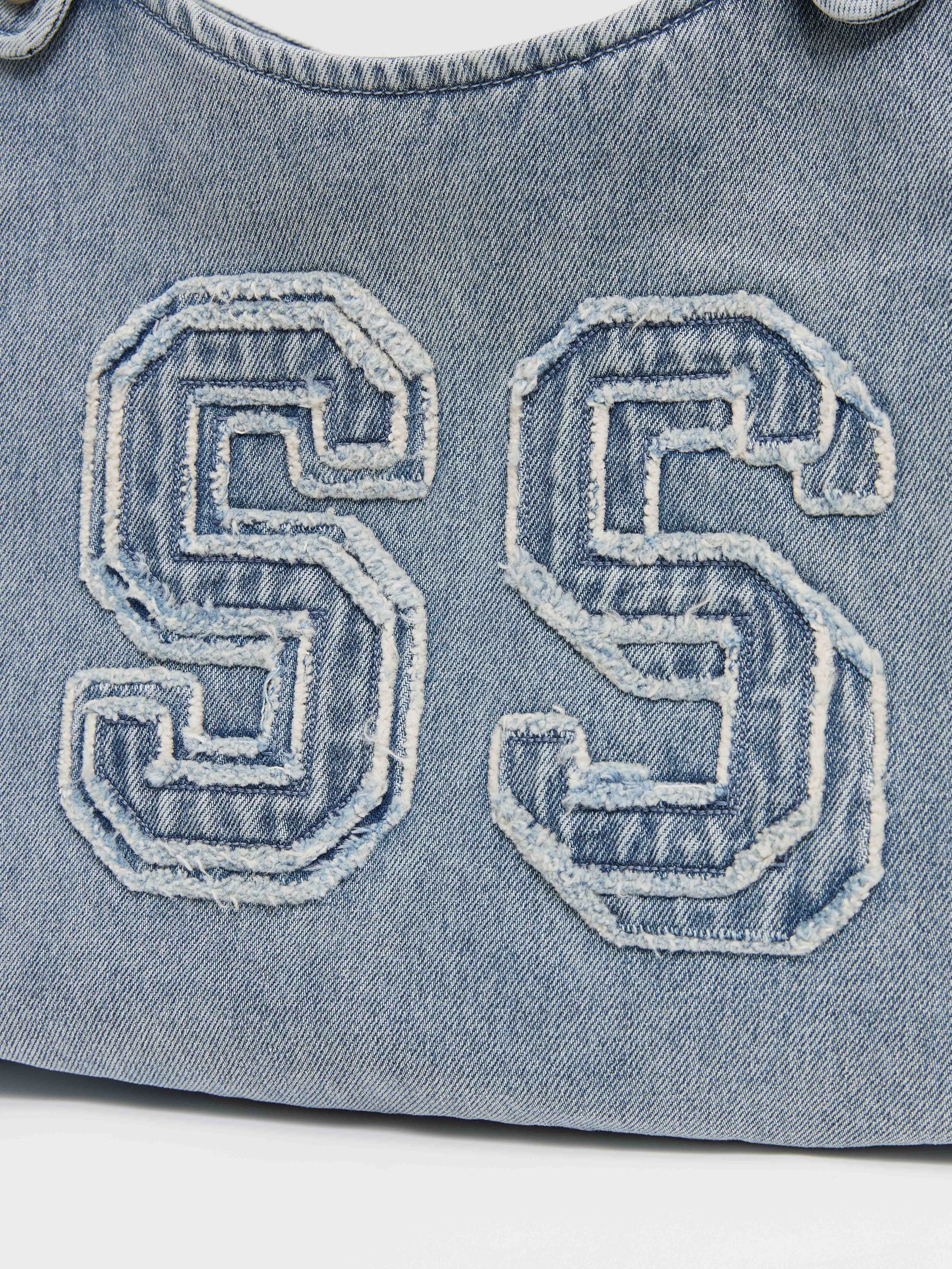 SS‑Logo Denim Bag - 4