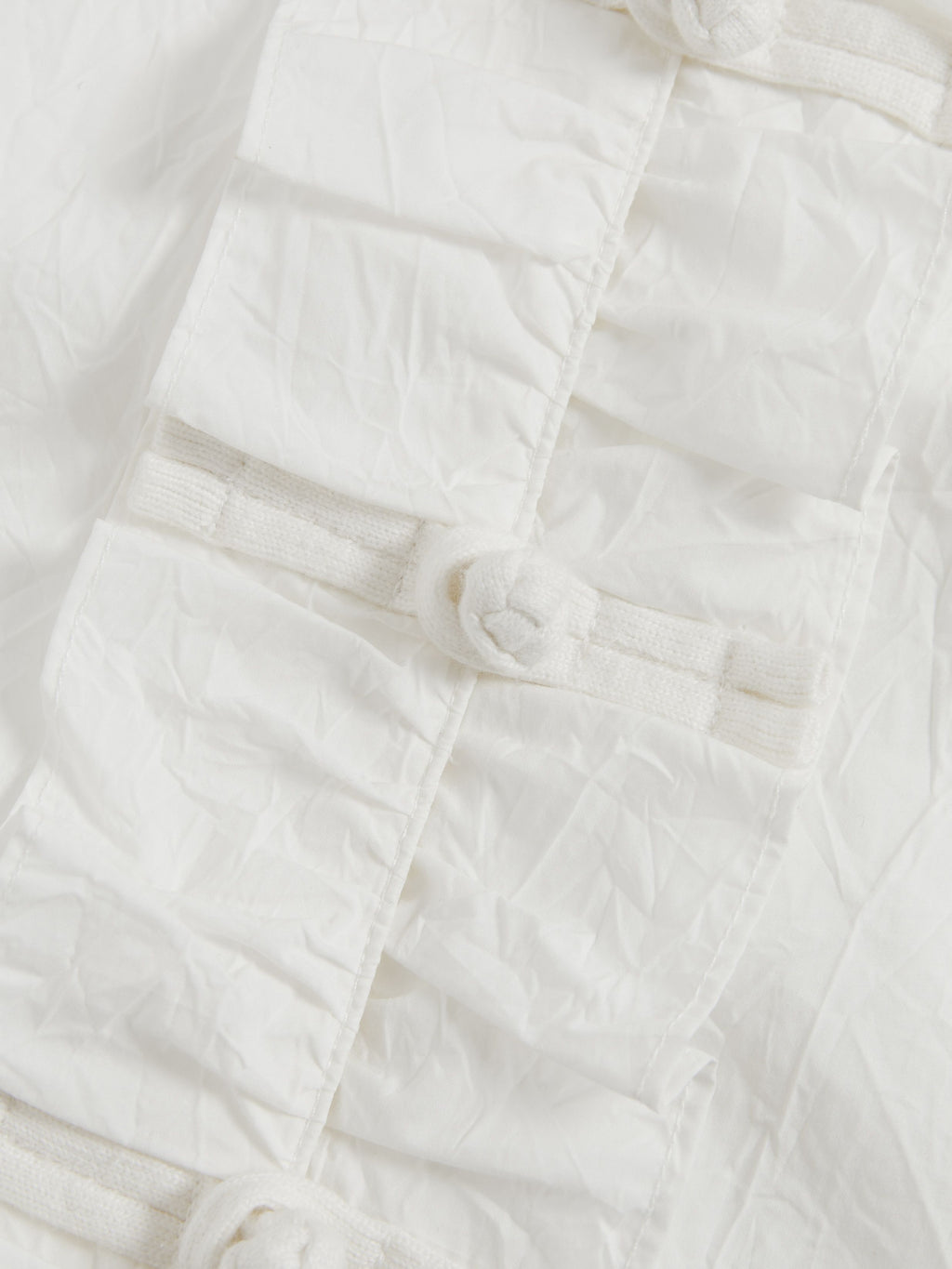 Wrinkled Button-Up Shirt - 6