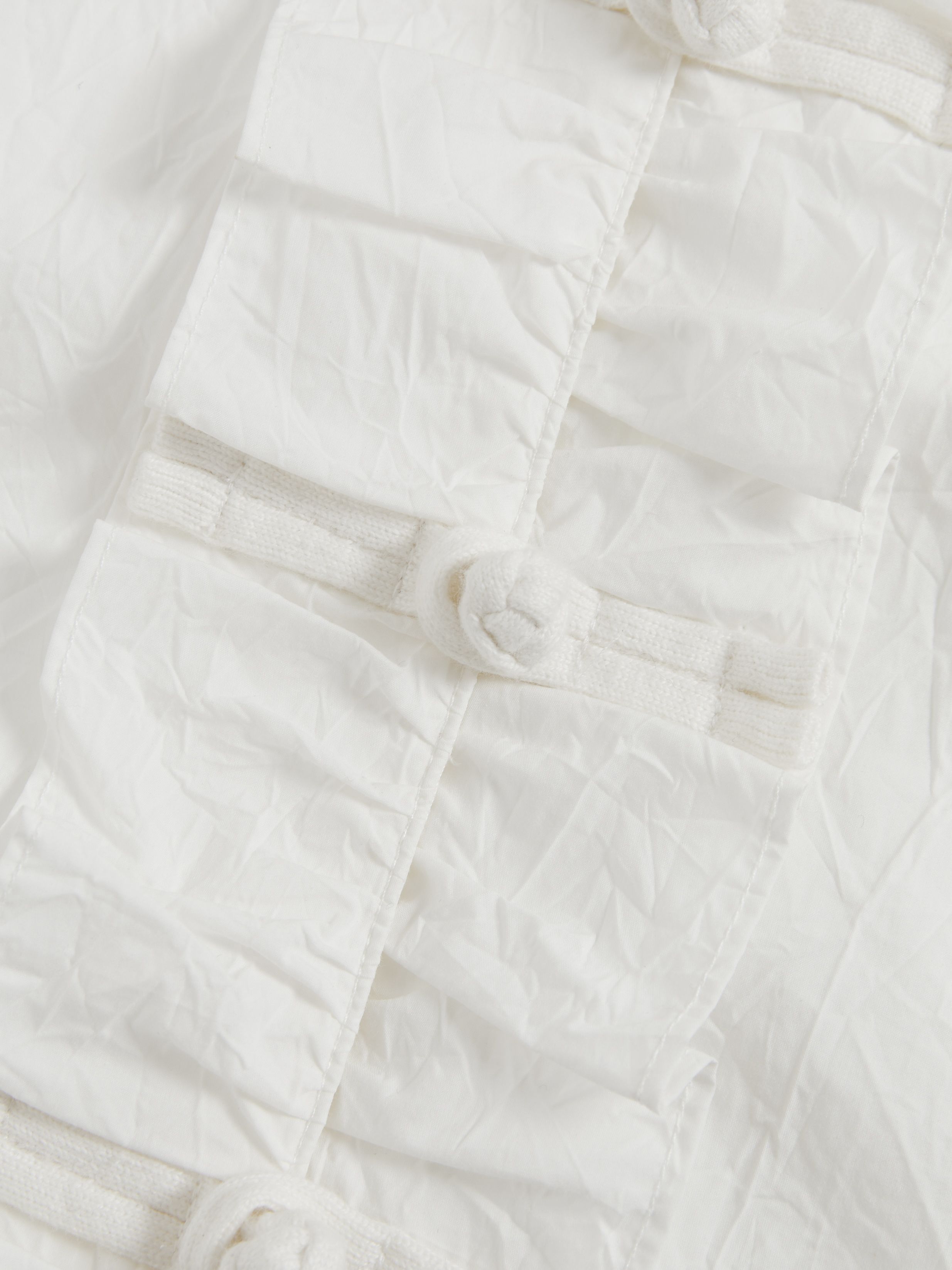 Wrinkled Button-Up Shirt - 6