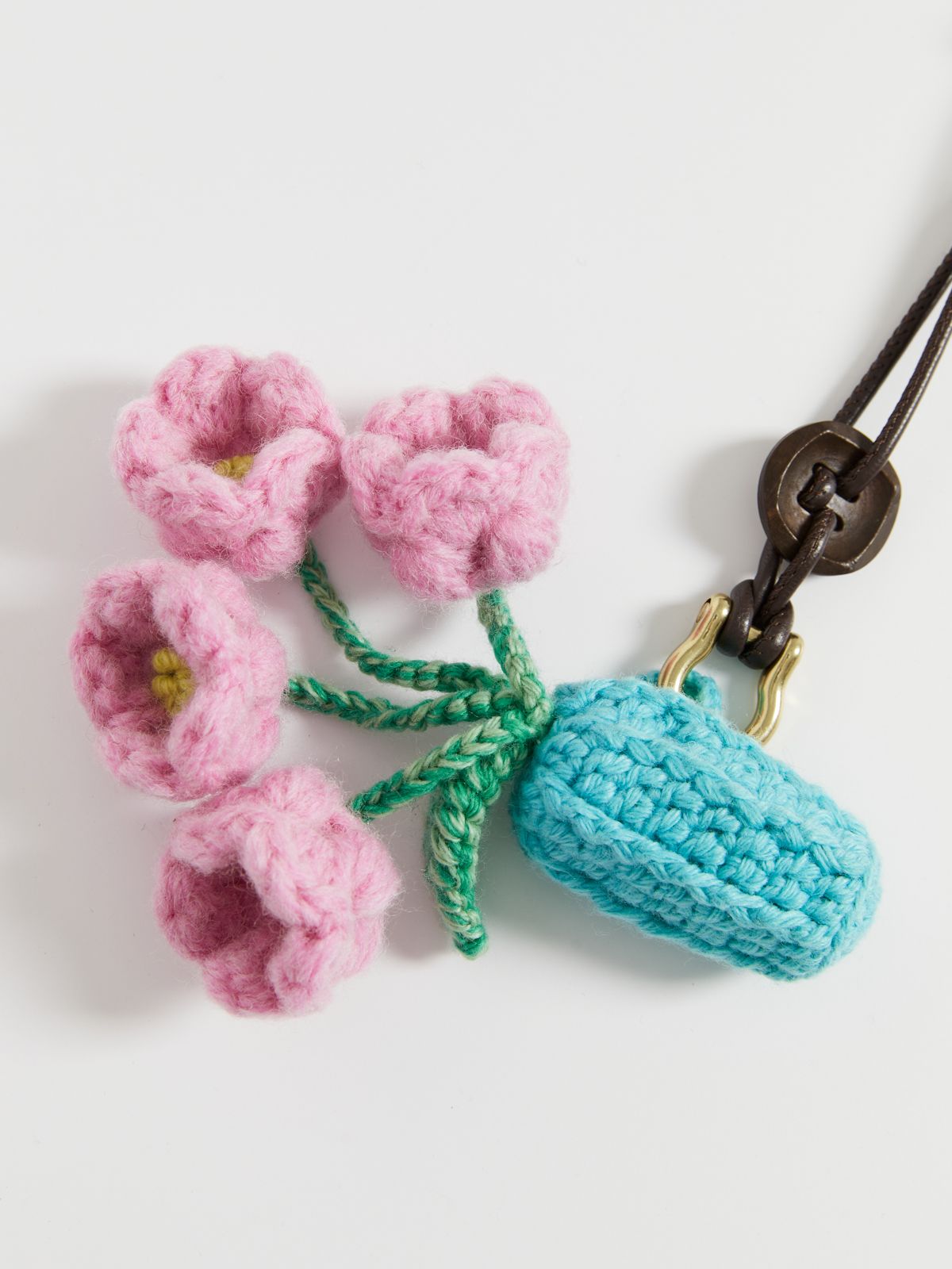 Lily of the valley Knit Pendant - 3