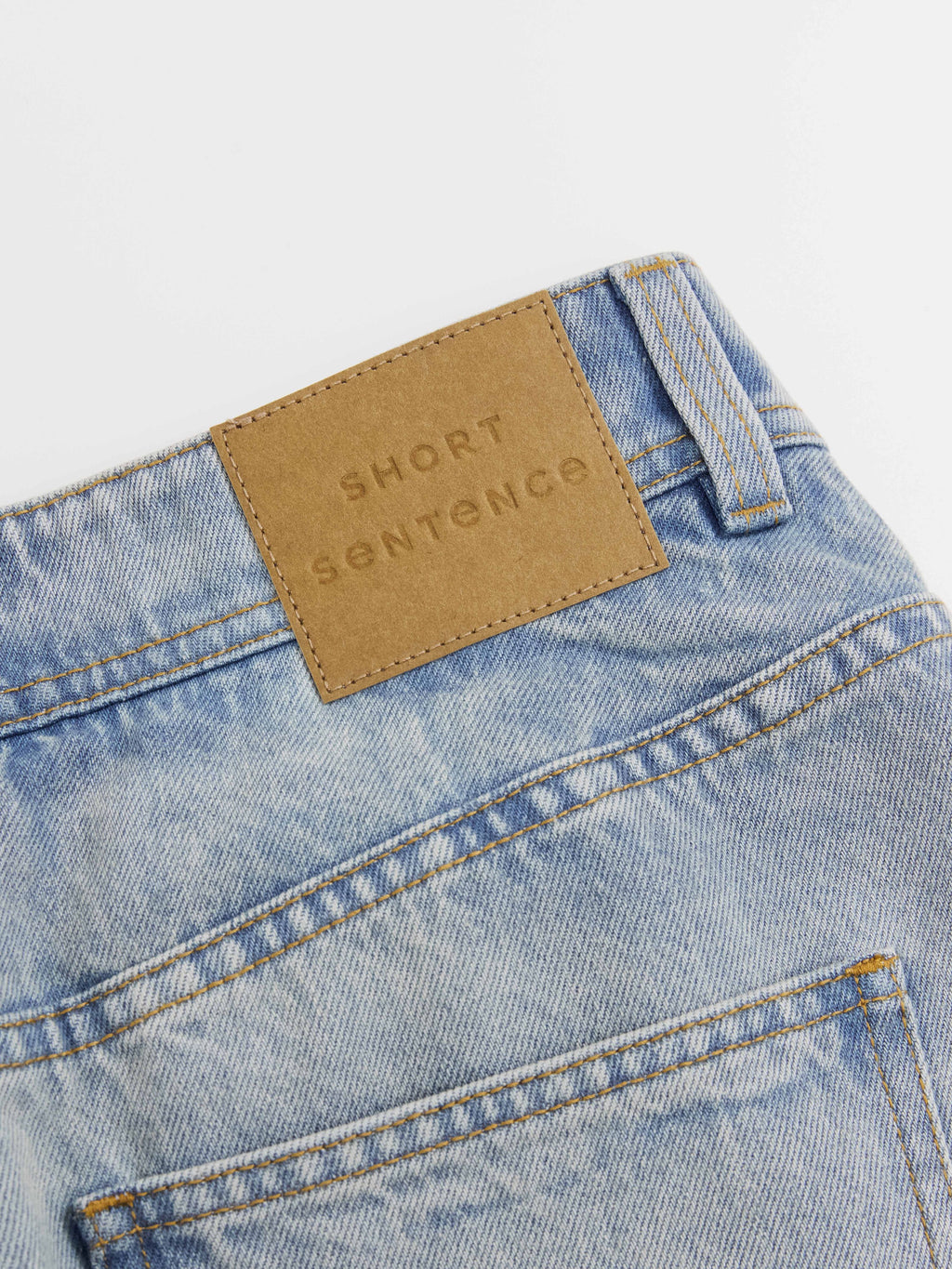 Buckled Denim Culottes - 7
