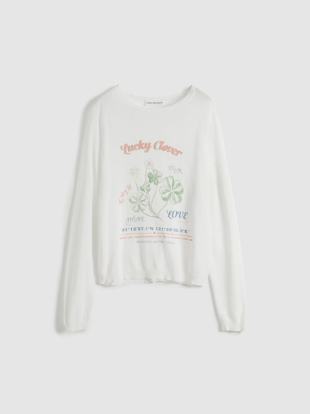 Cupro Print Long-Sleeve Sweater - 7