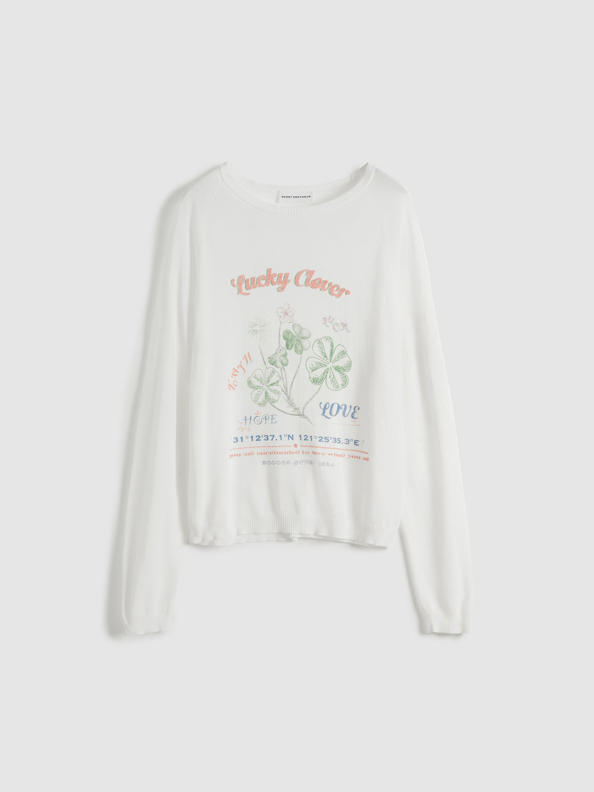 Cupro Print Long-Sleeve Sweater - 7