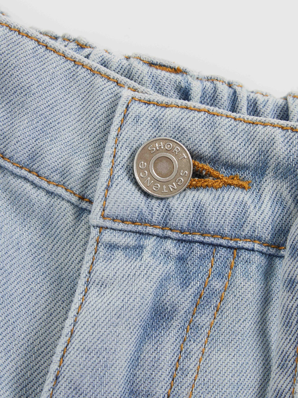Drawstring Tencel Denim Jeans - 4
