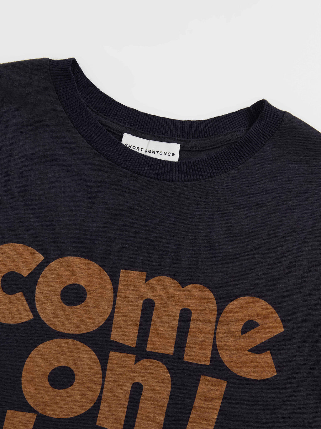 Slogan Print Slim Fit T‑shirt - 5