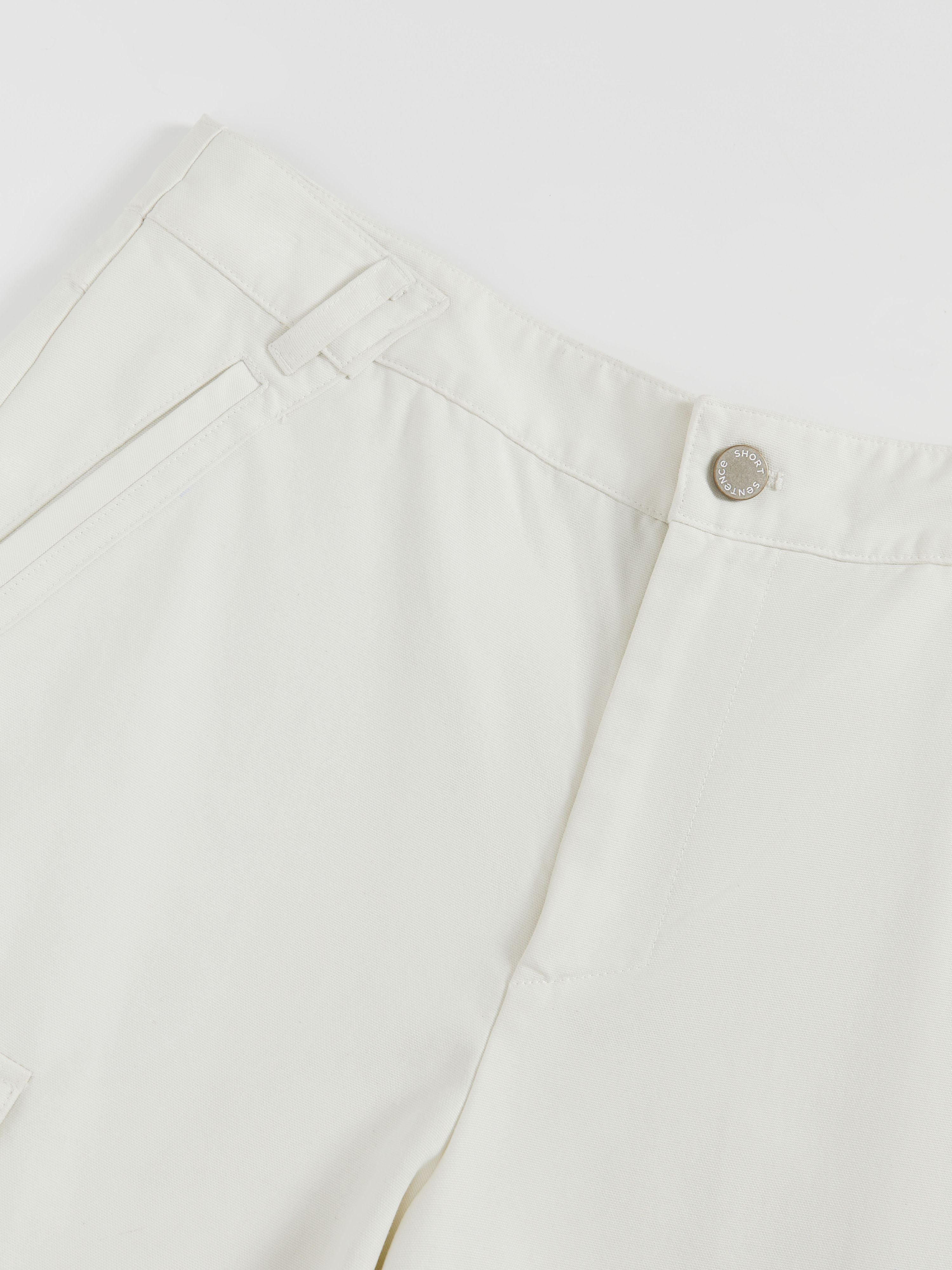 Double Waistband Cargo Shorts - 4