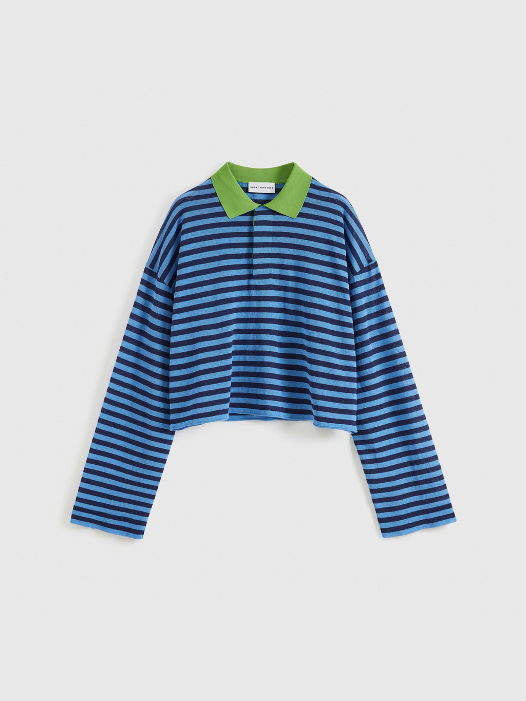 Striped Polo Knit Shirt - 8