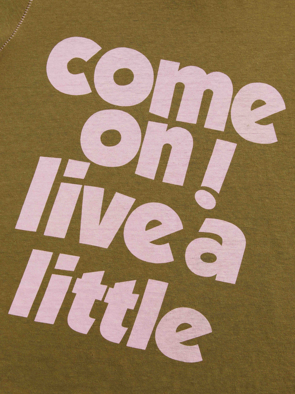 Slogan Print Slim Fit T‑shirt - 6
