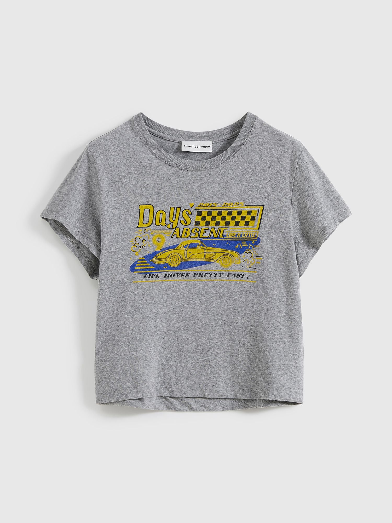 Vintage Car Print Baby Tee - 8