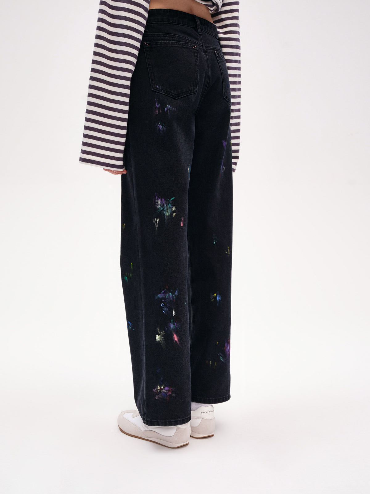 Mid-rise Straight Painter’s Jeans - 6