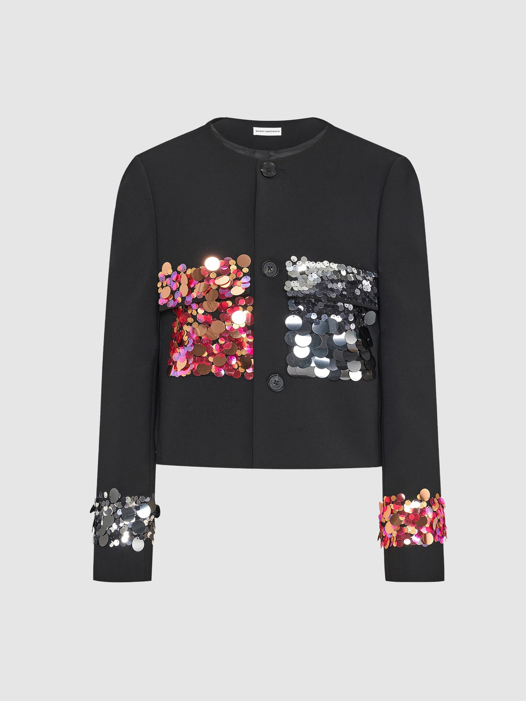 Sequin Short Jacket - 5
