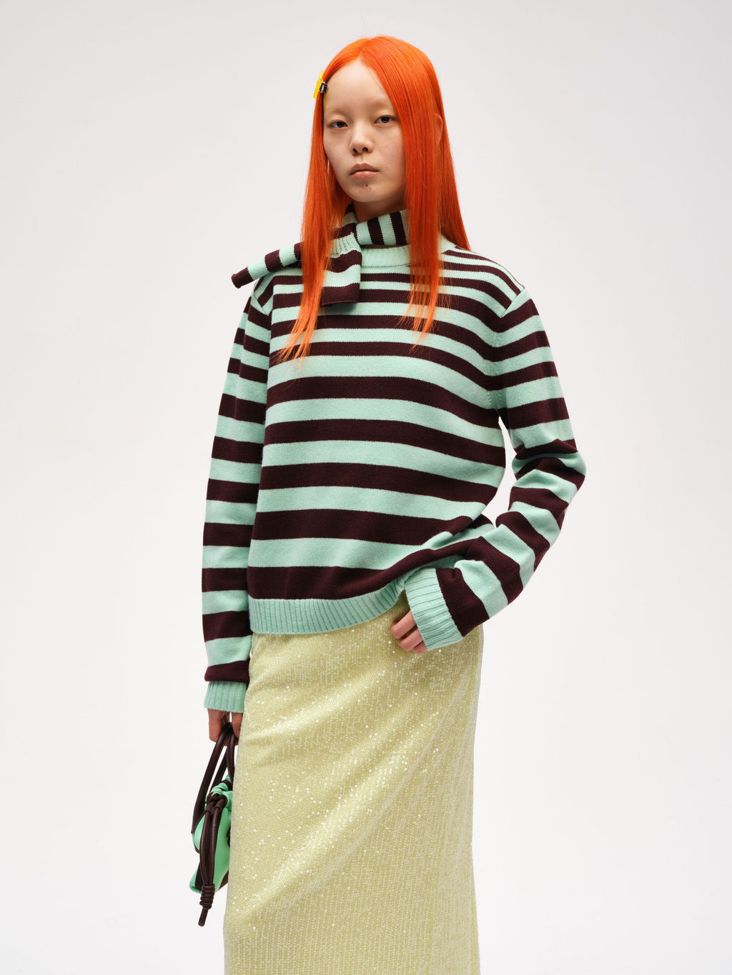 Two-color striped Knitwear - 5