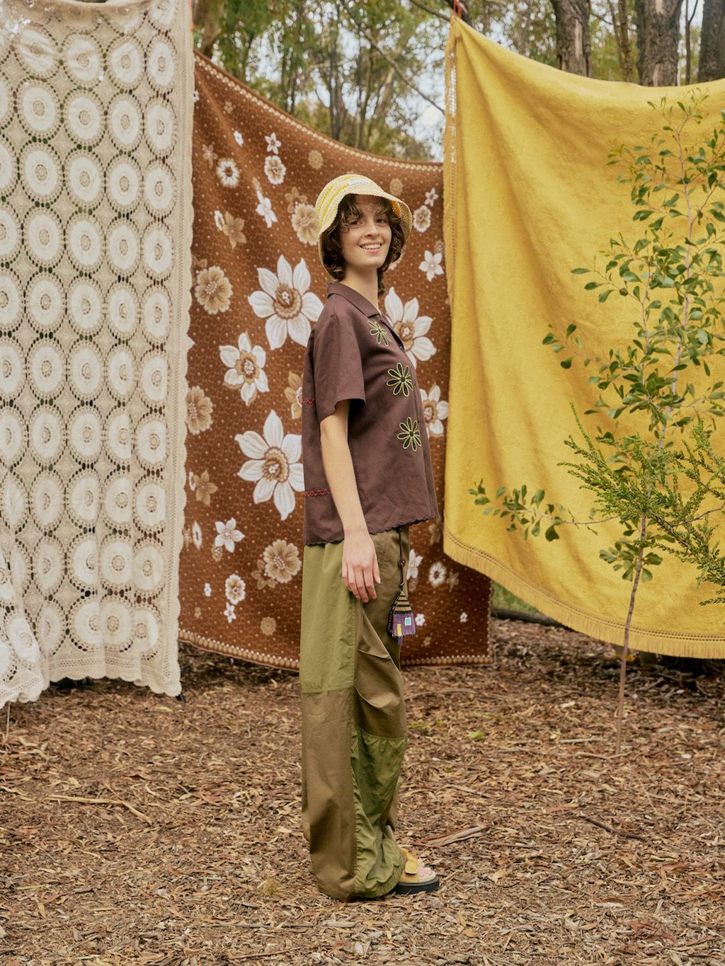 Cargo Patchwork Casual Trousers - 2