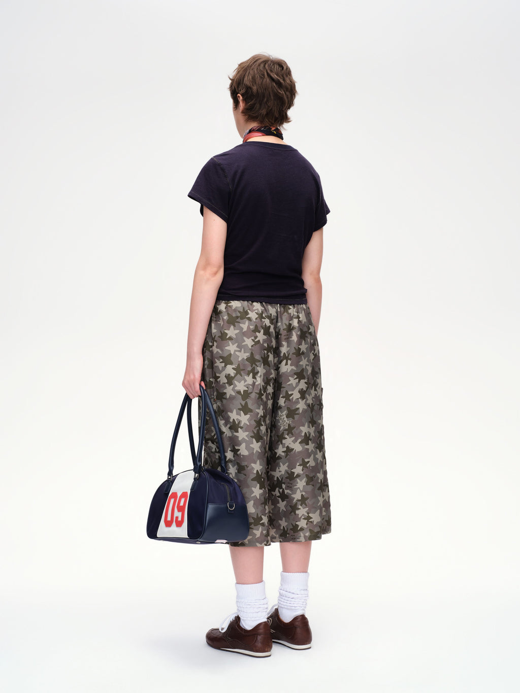 Slogan Print Slim Fit T‑shirt - 4