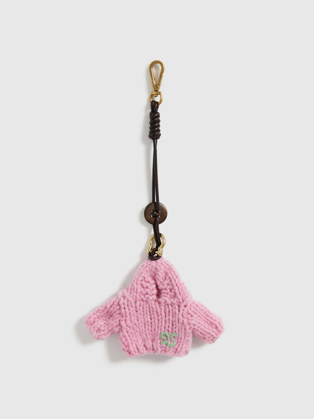 Hooded Sweater Knit Pendant - 5