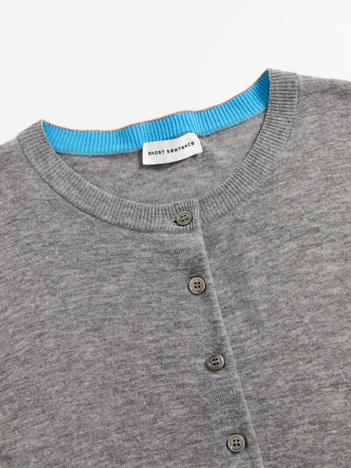 Colorblock Wool Knit Cardigan - 5