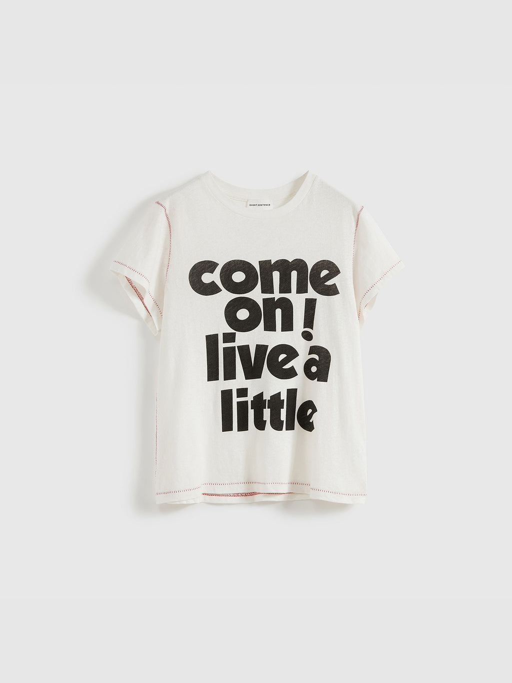 Slogan Print Slim Fit T‑shirt - 8