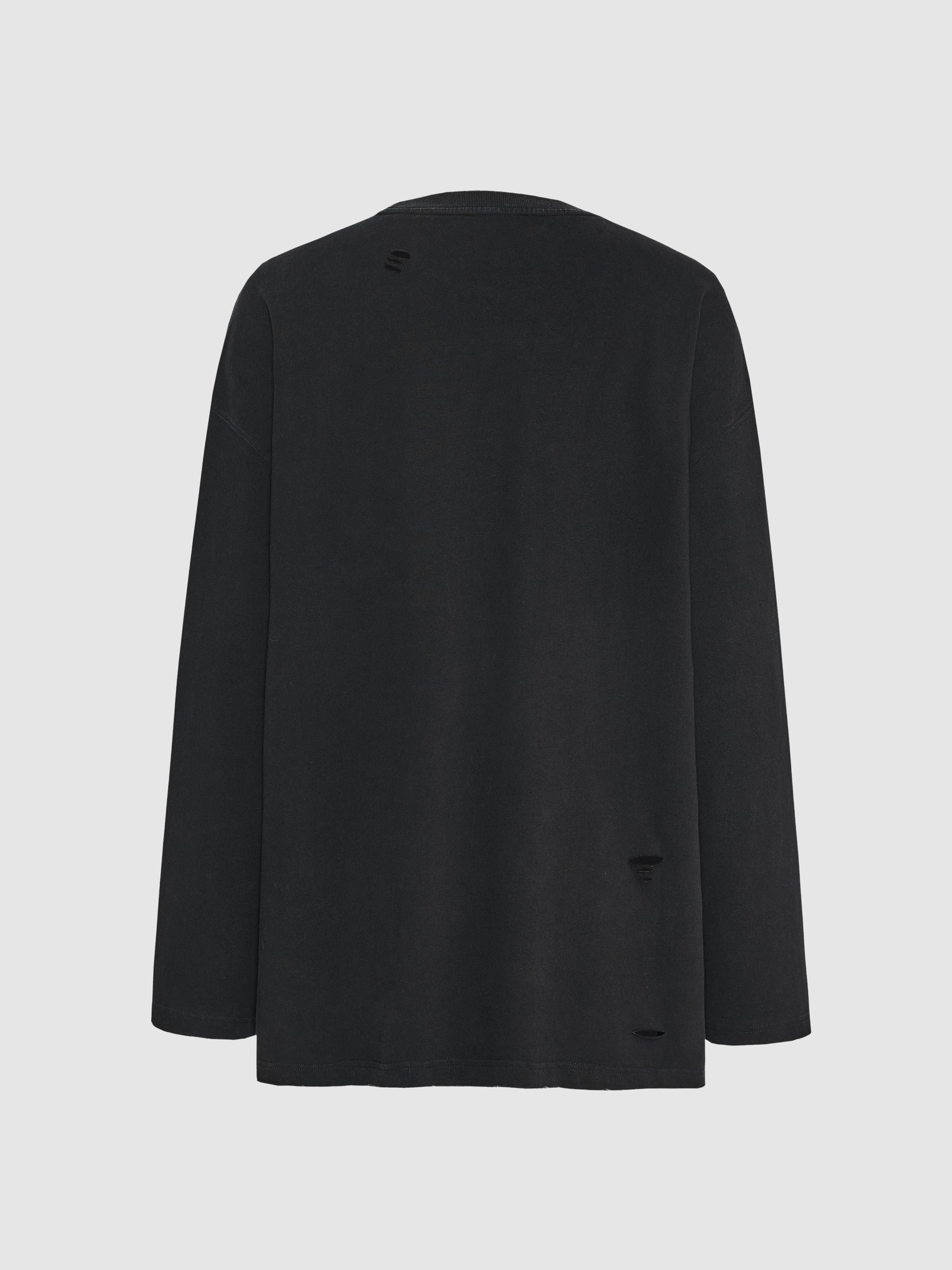Space Print Long Sleeve T-shirt - 7