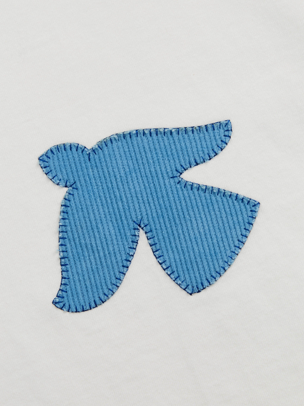Appliqué Loose Long Sleeve T-Shirt - 9