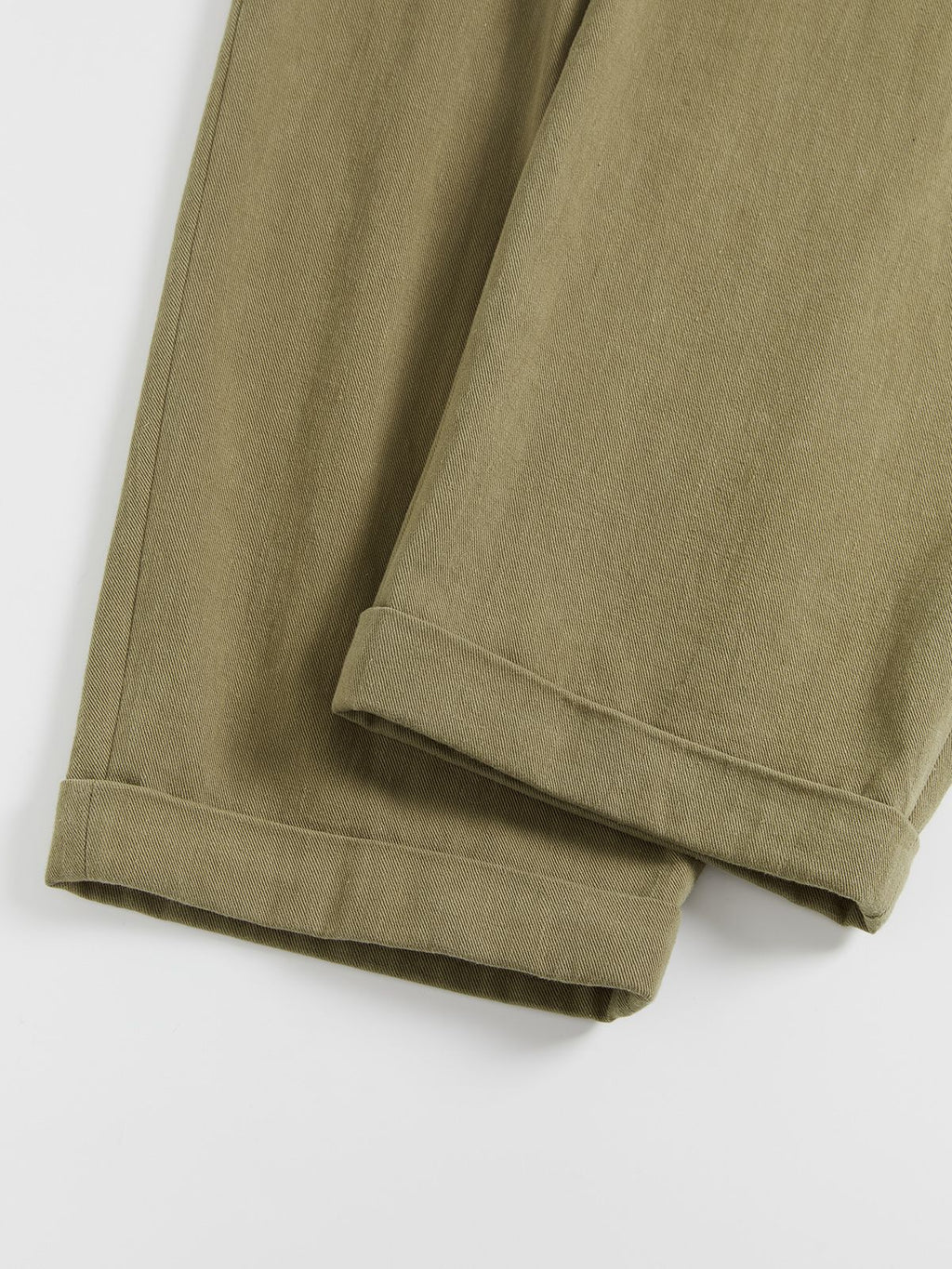 Cuffed Pleat Trousers - 6