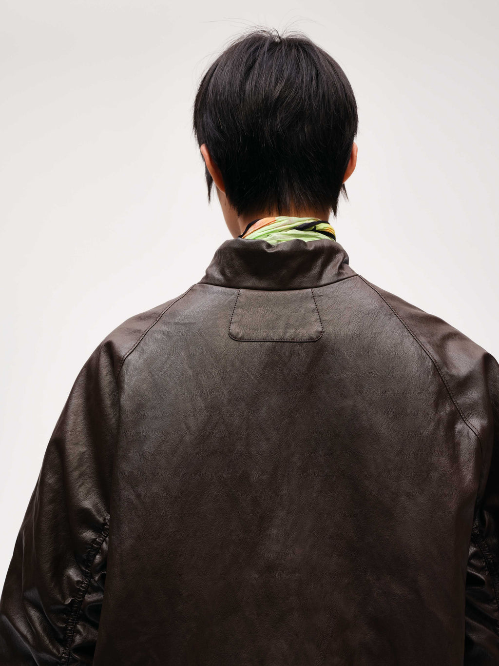 Leather Padded Jacket - 4