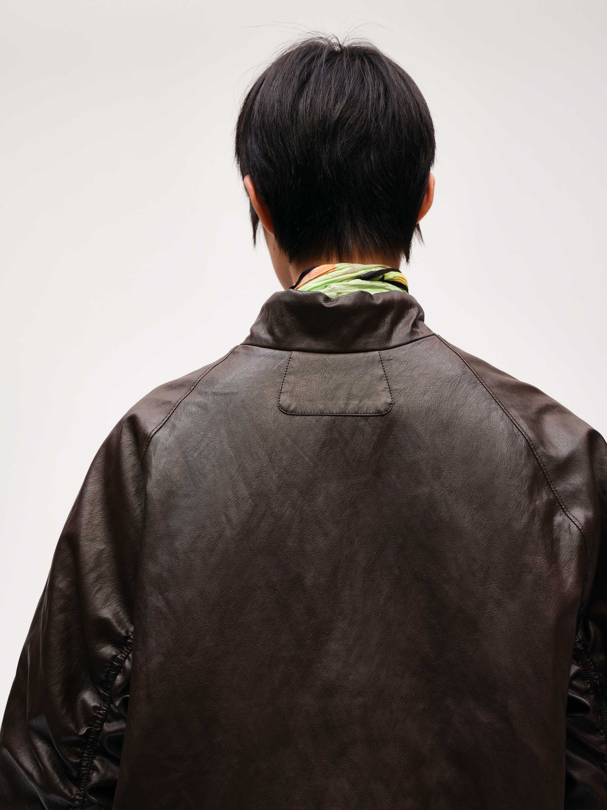 Leather Padded Jacket - 4