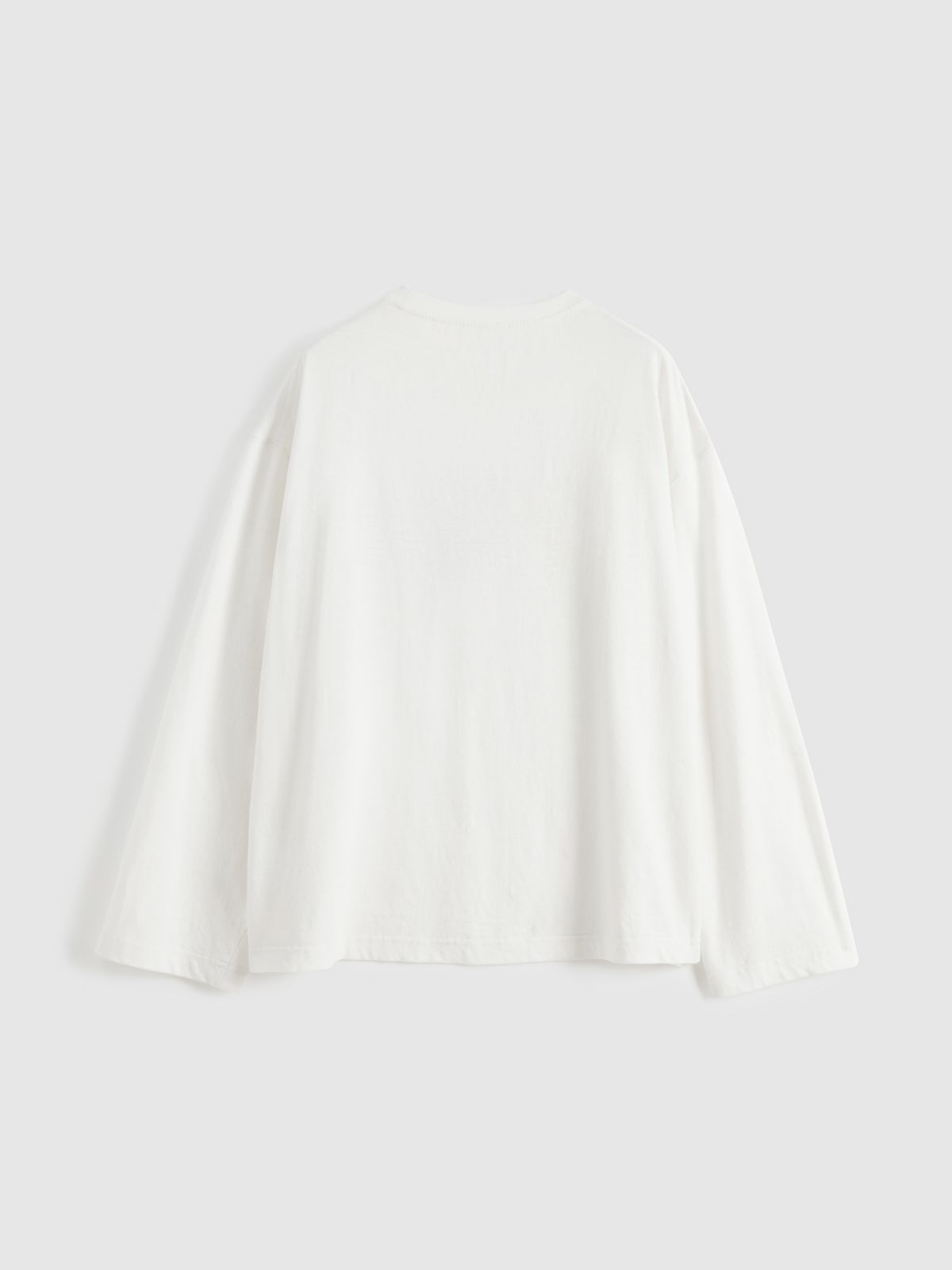 Alphabet Applique Long Sleeve Tee - 8